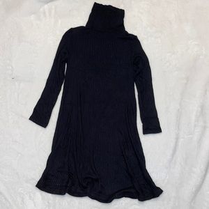 Black Turtle Neck Dress
